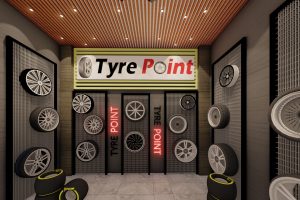 27 TIRE DISPLAY